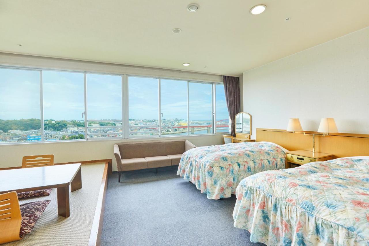 Kamenoi Hotel Oarai Exterior foto